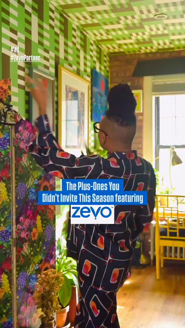 Instagram post by @plantkween for Zevo. Caption reads: #ad #ZevoPartner With over 200 plants in my....