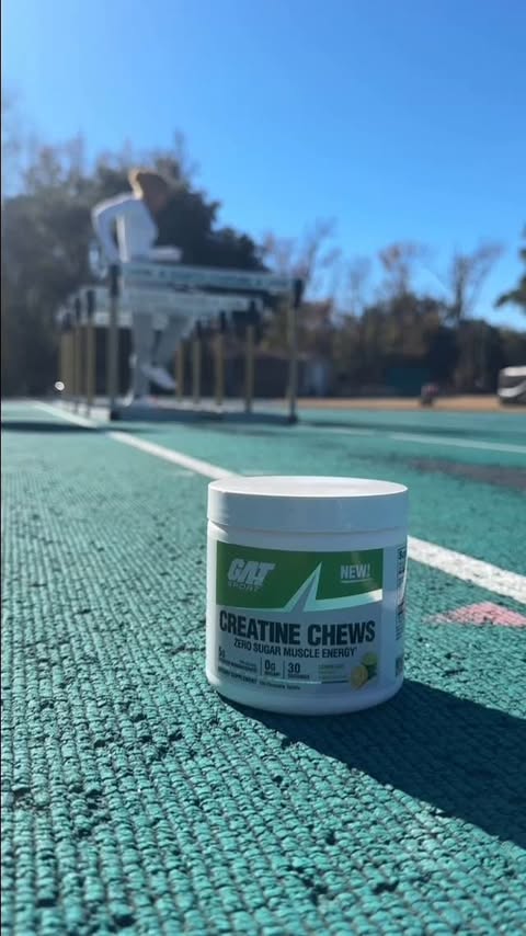 Instagram post by @whoiszionna for GAT Sport. Caption reads: [...] literally taste like candy! 
Use code....