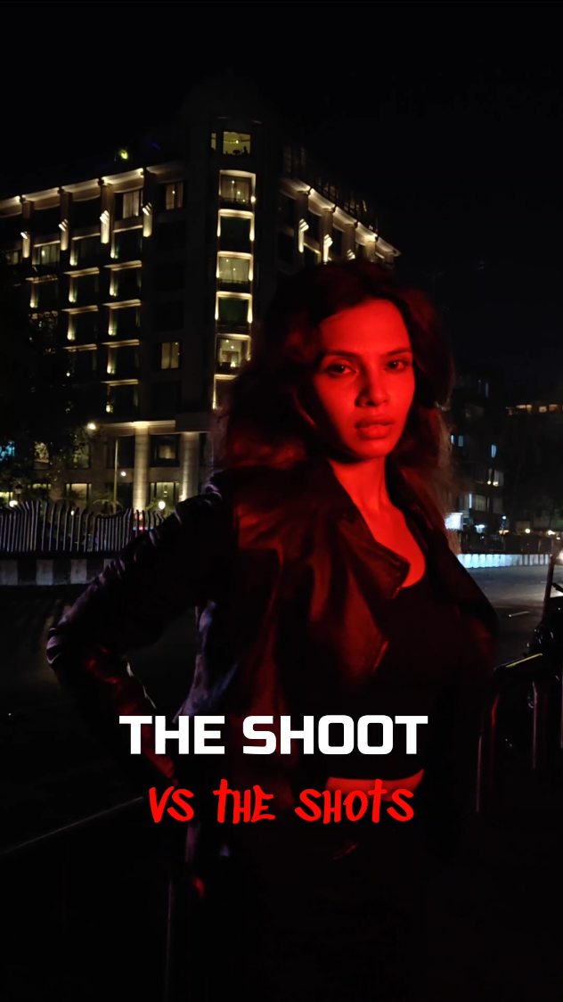 Instagram post by @the_little_lens for NANLITE. Caption reads: The shoot vs the shots 💥❤️
.
.
. Muse:....