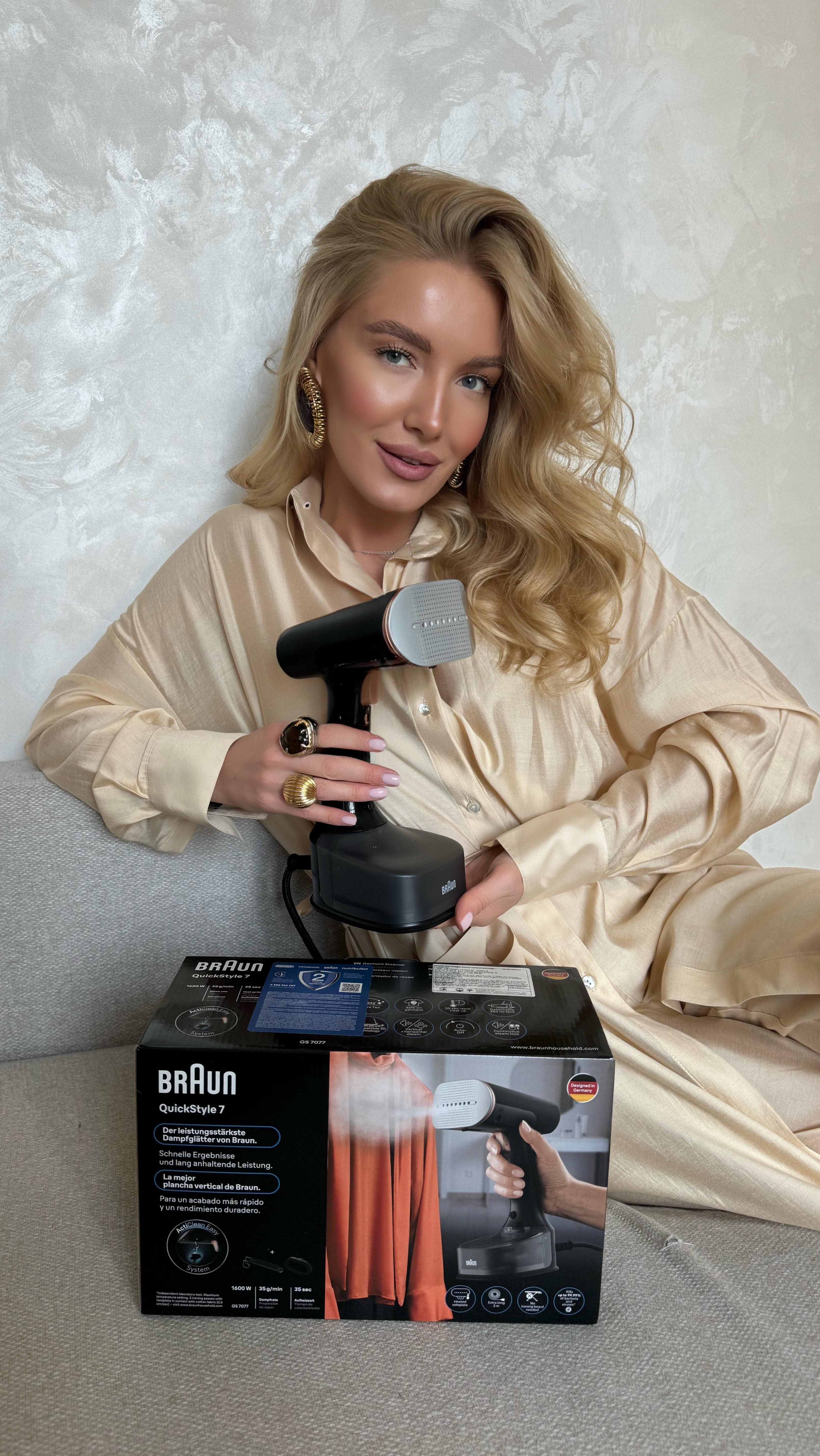 Instagram post by @suda4ka for Braun Household. Caption reads: Нарешті! Нарешті сбулась моя мрія 😍і тепер у мене....