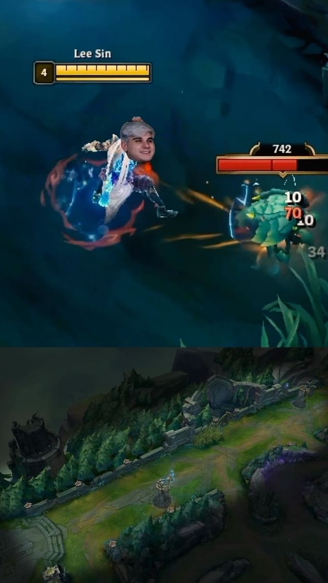 Instagram post by @fnatic.lol for FNATIC. Caption reads: [...] toxic vid yet 💀😭😭 live now on YT!!....