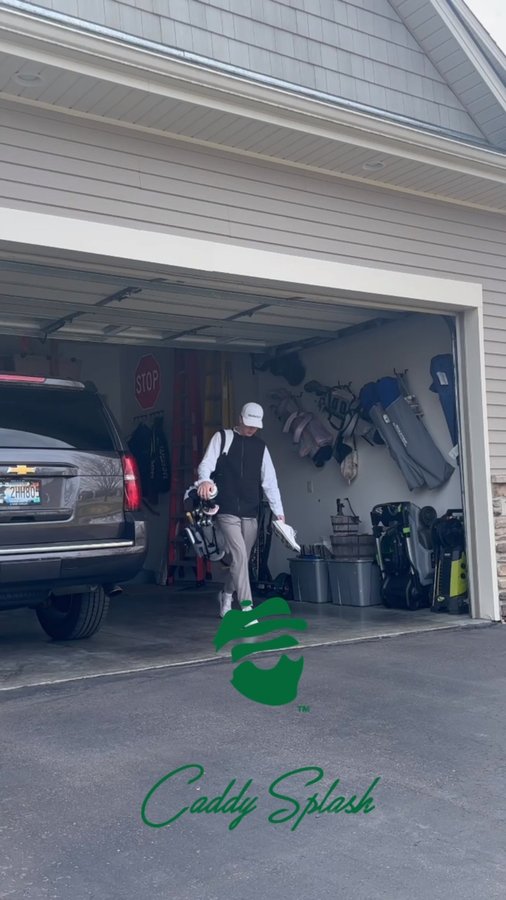 Instagram post by @cadenwenzelgolf for Caddy Splash. Caption reads: Here are my top 3 Products from Caddy Splash: 

1.....