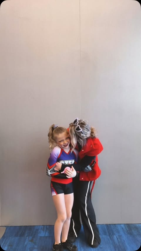 Instagram post by @samantha_show_ for Bark. Caption reads: [...] and running off to cheer practice, the....