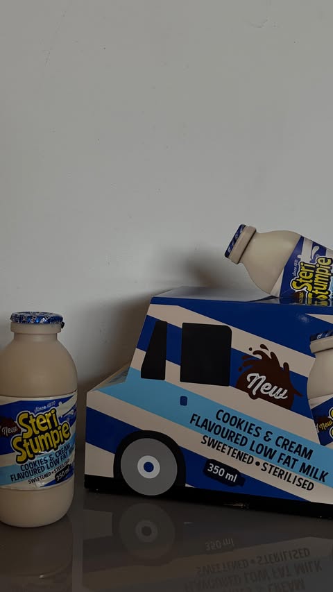 Instagram post by @duwayne_lombaardt for Brand Advisor. Caption reads: New flavour, new obsession. Steri Stumpie did it....