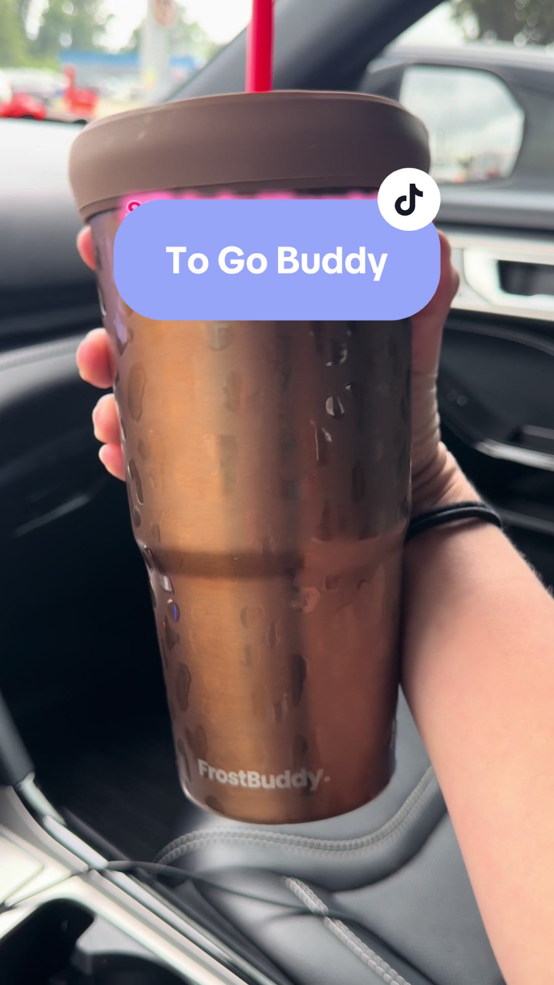 TikTok post by @n_beattie6 for FrostBuddy. Caption reads: [...] Buddy #dealforyoudays #frostbuddy #togobuddy....