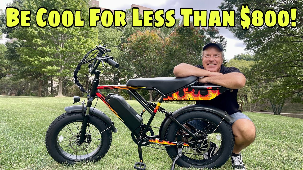 YouTube post by @MonkeyWrenchMike for Jasionbike. Caption reads: Why I Like The Amazing Jasion Retrovolt Electric....