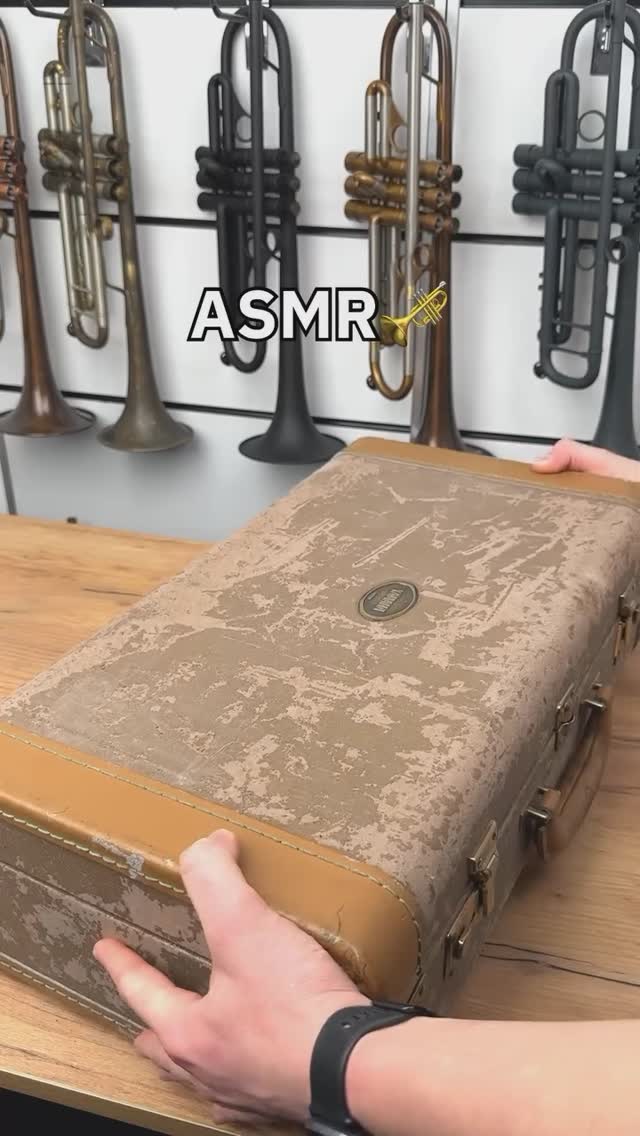 Instagram post by @trumpetband for Kgumusic. Caption reads: • @kgumusic Trumpet ASMR✨

🎁Get 10% off boosters....