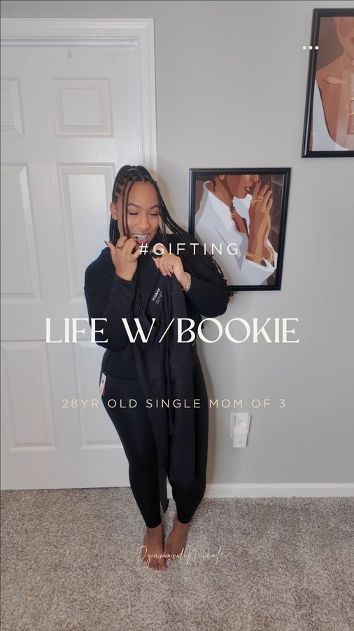 Instagram post by @dyamondniicole for SPANX. Caption reads: Thank you @spanx 

#dyamondnicole #tryonhaul....