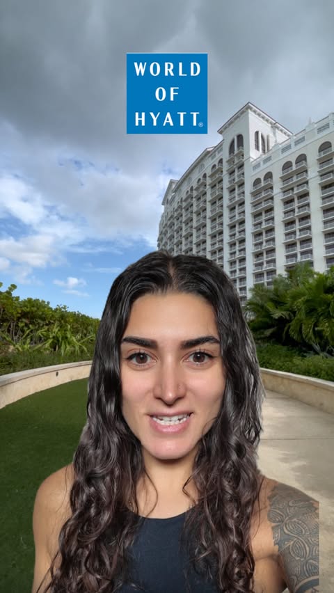 Instagram post by @chloejadetravels for Hyatt. Caption reads: #HyattAmbassador HUGE @hyatt SALE!

All World of....