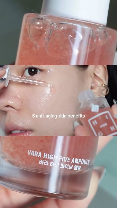 Instagram post by @erna_limdaugh for greyd. Caption reads: #AD This high five ampoule from....