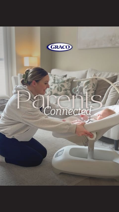 Instagram post by @rachelanna_home for Graco. Caption reads: [...] and support. This research is part of....