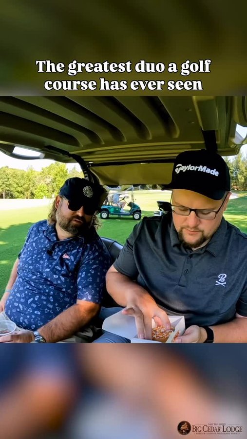 Instagram post by @internetinvite for Barstool Sports. Caption reads: Just some golf cart talk with @barstooltrent &....