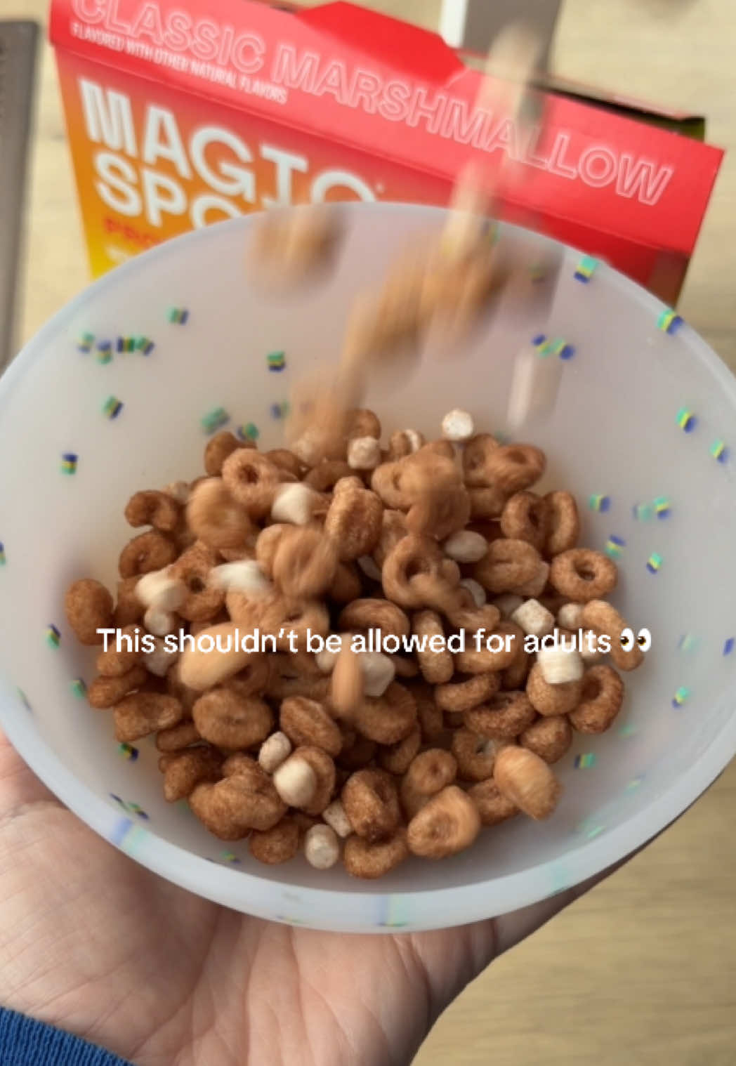 TikTok post by @mamabrandee for Magic Spoon. Caption reads: [...] #TikTokShopCreatorPicks @Magic Spoon.
