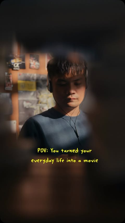Instagram post by @kienvideo for amaran. Caption reads: [...] turned your everyday life into a movie....