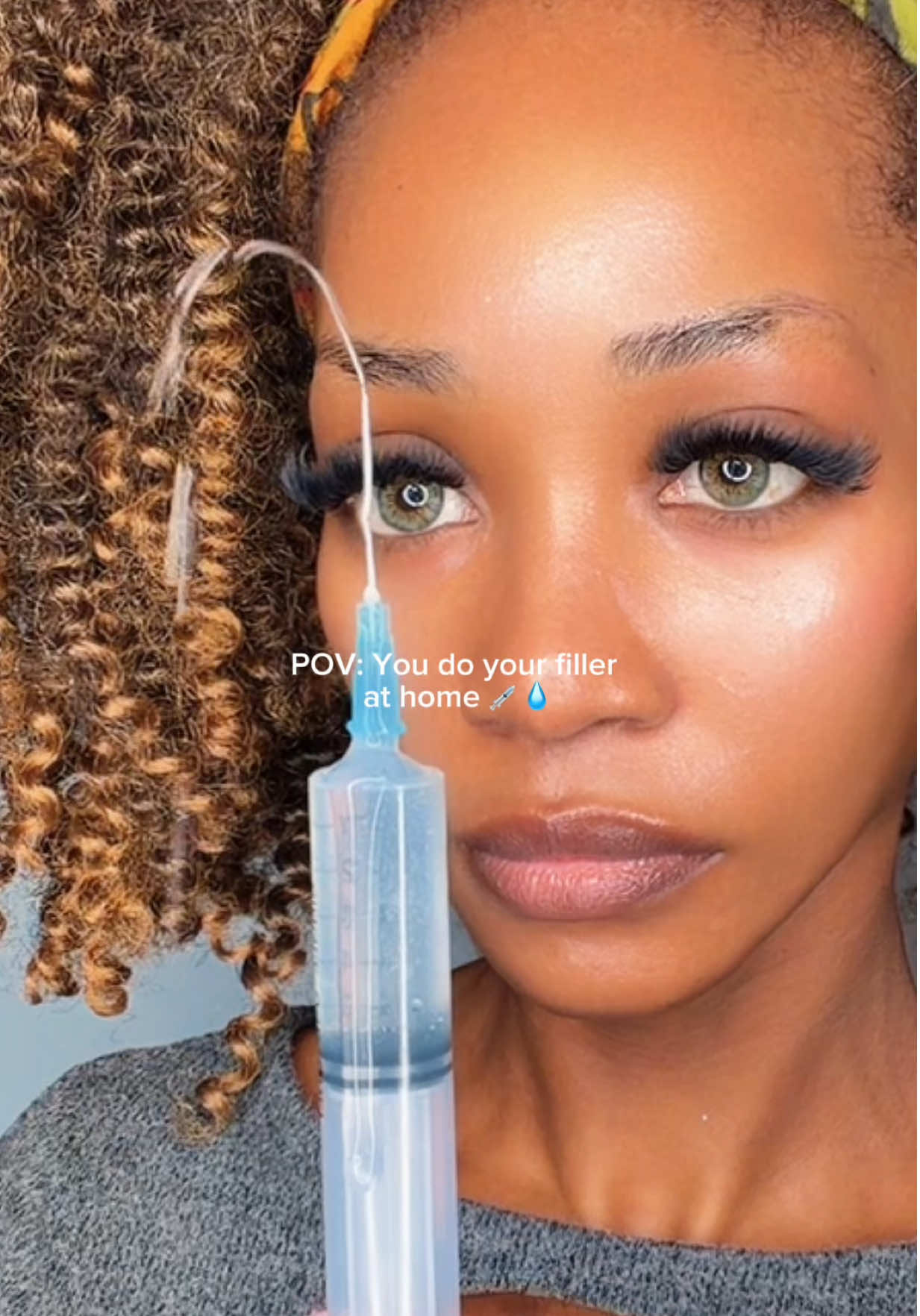 TikTok post by @ohwowitsjenny for Torriden. Caption reads: [...] face is just dehydrated.💦 This viral serum....