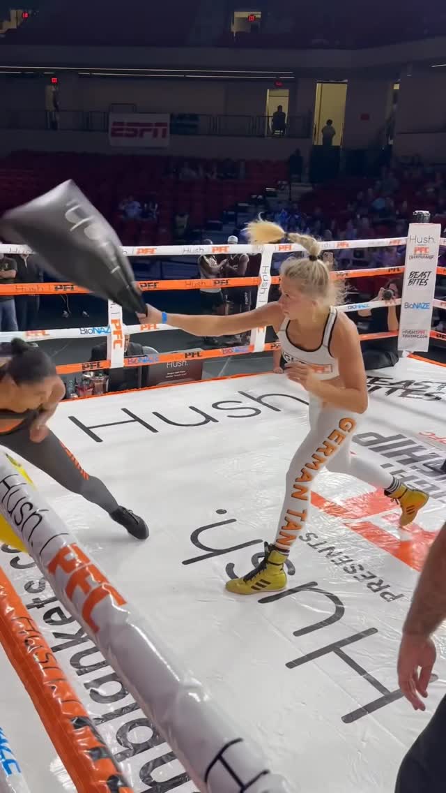 Instagram post by @fightpfc for Hush. Caption reads: [...] stay tuned for our next event 👀
👉 From....