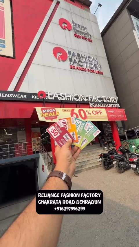 Instagram post by @vlogs_withanjaney for Fashion Factory. Caption reads: [...] - now all accepted for Exchange at Fashion....