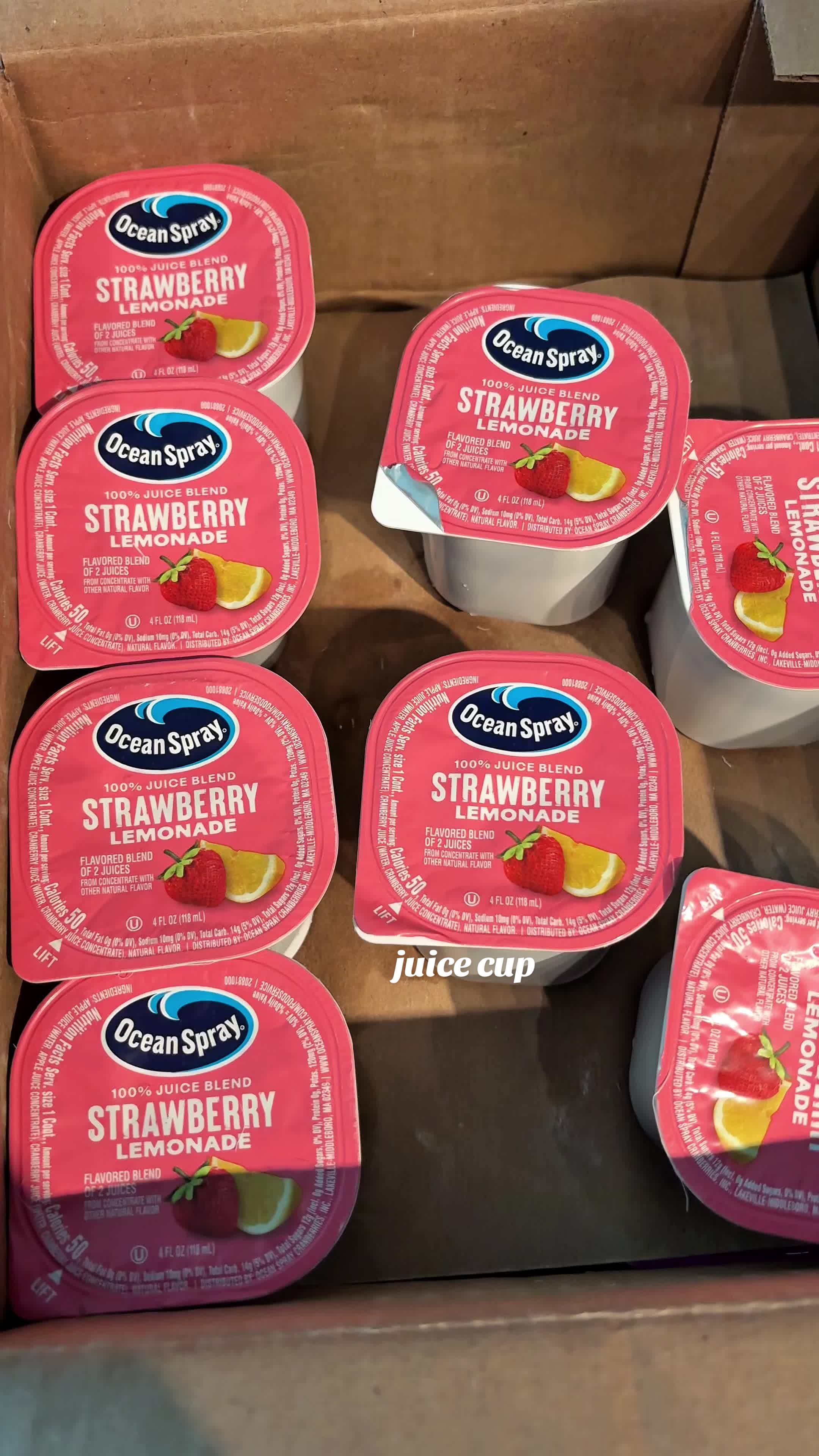 TikTok post by @thingz_p for Ocean Spray. Caption reads: [...] than the ones in the bottles 🥰😋@Ocean....