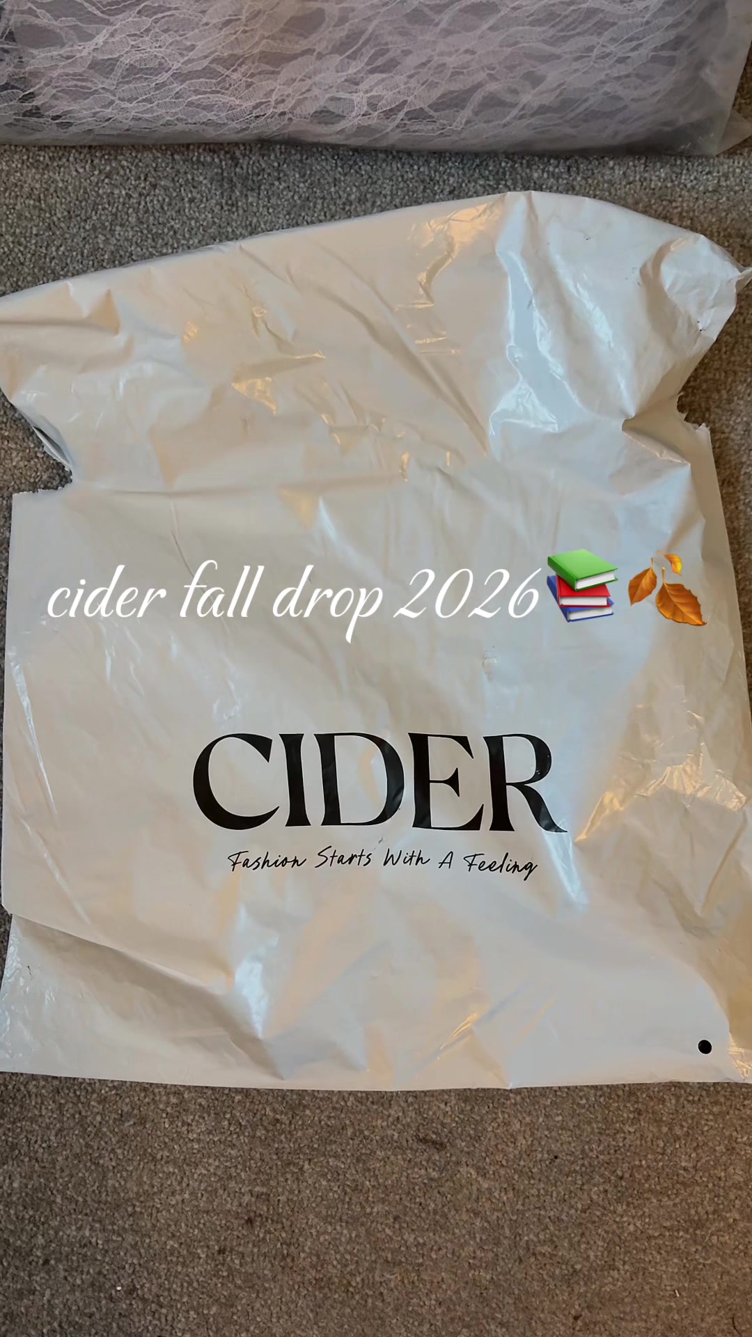 TikTok post by @777angelwings for Shopcider Thailand. Caption reads: how cute are these tops 😍 @Cider.
