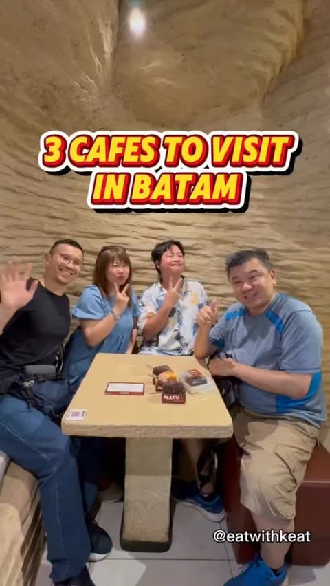 Instagram post by @travelox.asia.sea for Food & Travel Directory. Caption reads: Here are 3 popular spots to add to your Batam....
