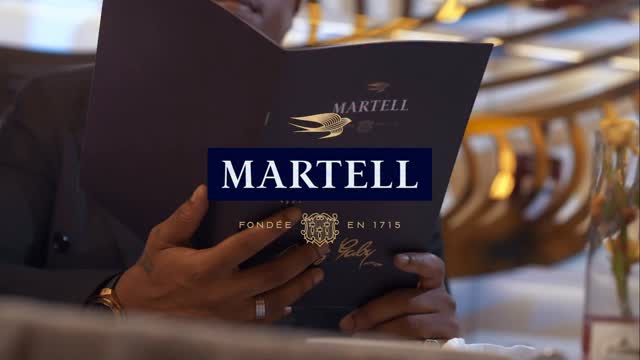 Instagram post by @aveleroi for Martell. Caption reads: X CELLENT Element #ALR 🤴🏾 XO @martellofficial....