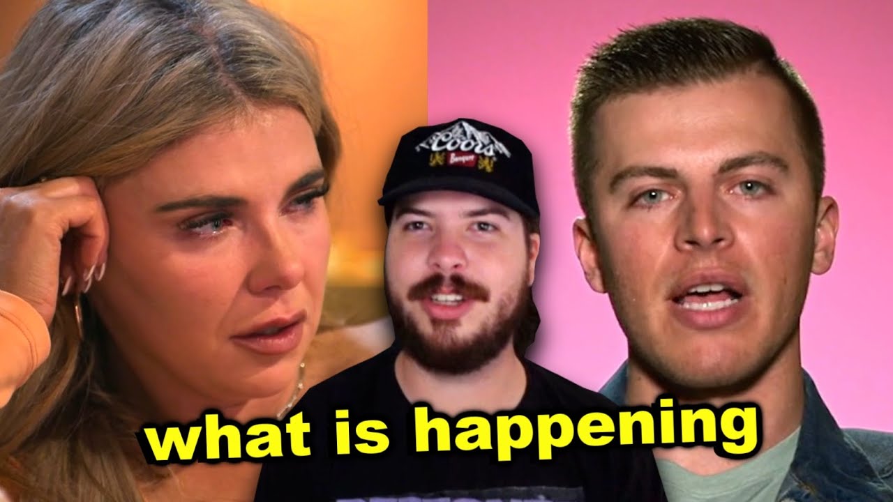 YouTube post by @AaronandJo for Rocket Money. Caption reads: Love is Blind - These People Are Unwell.