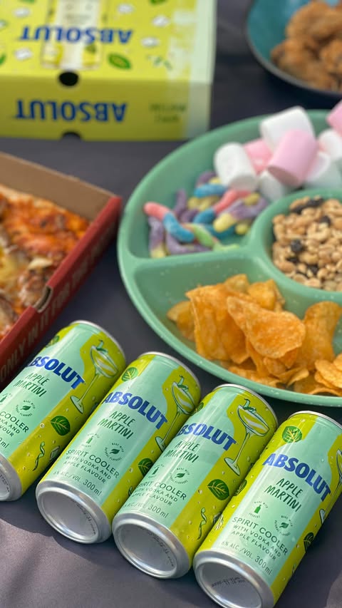 Instagram post by @kabs_sa for Brand Advisor. Caption reads: Backyard picnics just got way more fun thanks to....