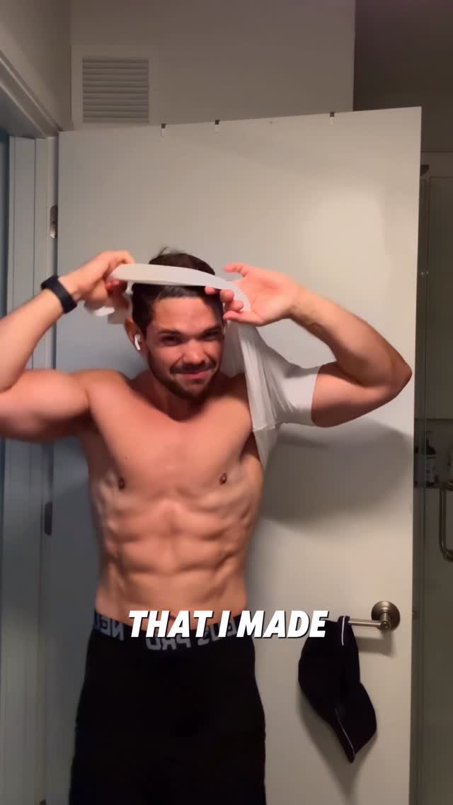 Instagram post by @kyleabrams10 for Postmates. Caption reads: @postmates Just a little something to take the....