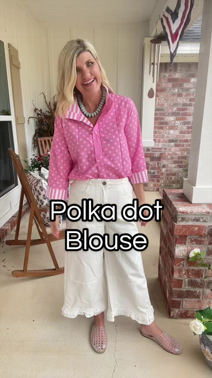 TikTok post by @jamiehayles1 for Cherrybetty. Caption reads: [...] #womensblouse #blouse #womensfashion....