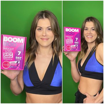 Instagram post by @ladymshawsters for Boombod. Caption reads: #ad Wrapping up my @boombod program 💪 These are....