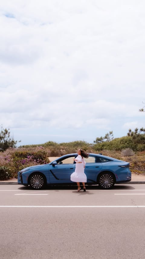 Instagram post by @melaniesutra for Lexus. Caption reads: For a few days, life slowed down with @lexususa.....