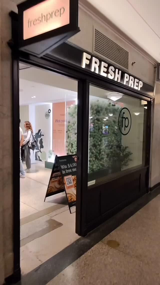 Instagram post by @marinarossa for Fresh Prep. Caption reads: From breakfast to dinner, @freshprep.ca will be....