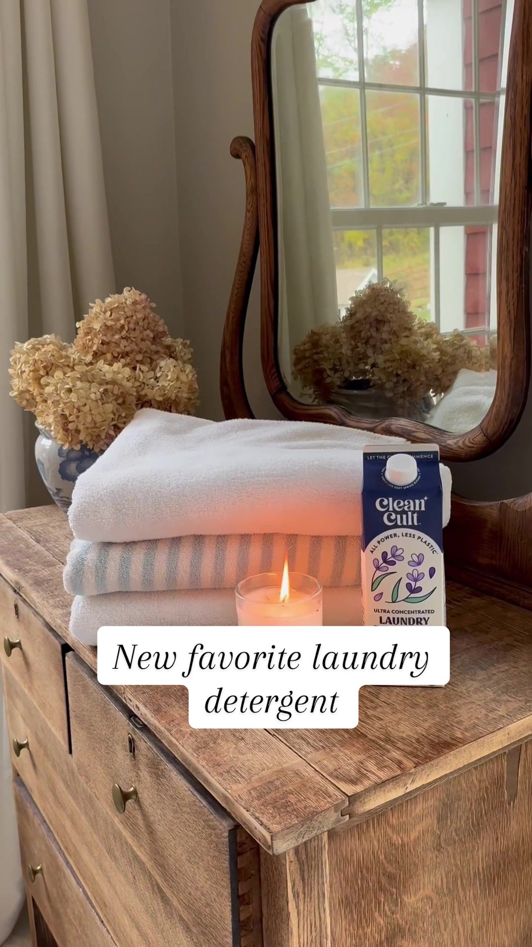 TikTok post by @jillkaufmann for Cleancult. Caption reads: [...] home and I’m so glad to be a part of....