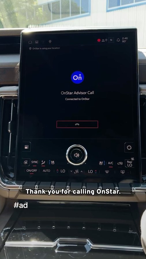 Instagram post by @jzgarcia_ for OnStar. Caption reads: Now, I can pull up to every carne asada súper....