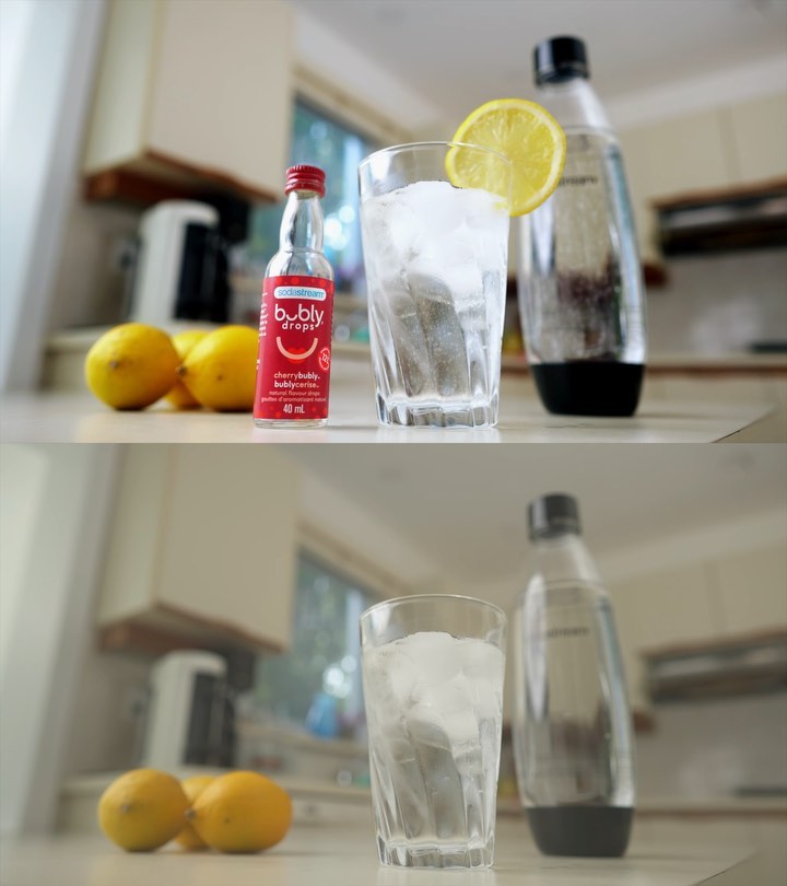 Instagram post by @daniel.schiffer for Storyblocks. Caption reads: No bubbles? No problem! With @storyblocksco stock....