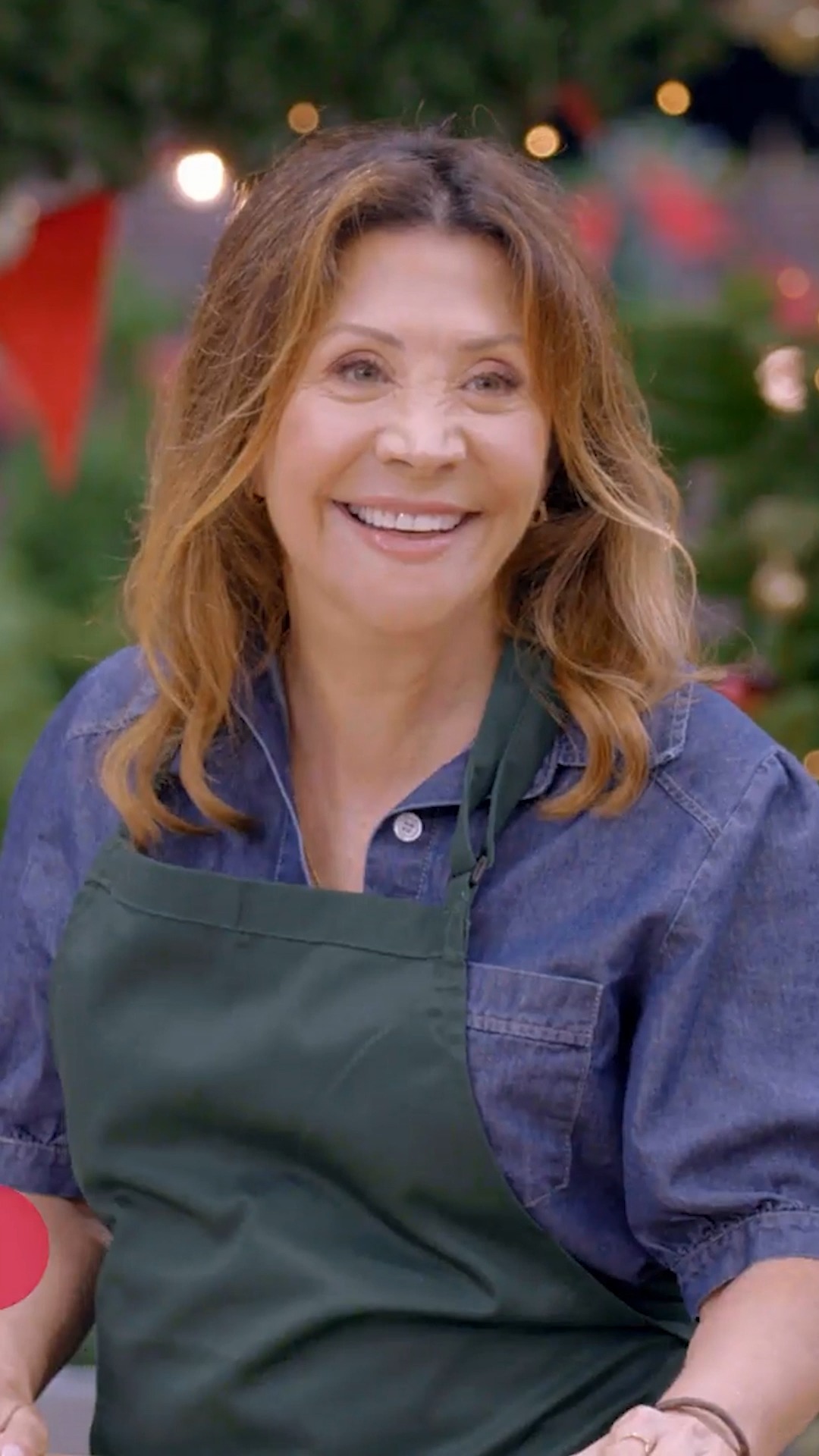 Instagram post by @cheri_oteri for Roku. Caption reads: A Great American Baking Show with Cheri Oteri on....