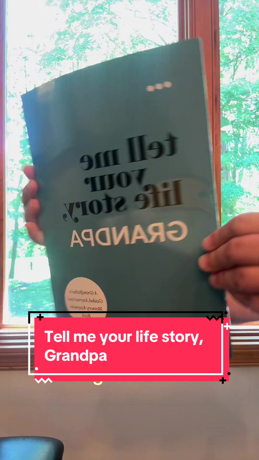 TikTok post by @ashleylendrum for Questions About Me. Caption reads: [...] #fathersdaygift #generations @Questions....