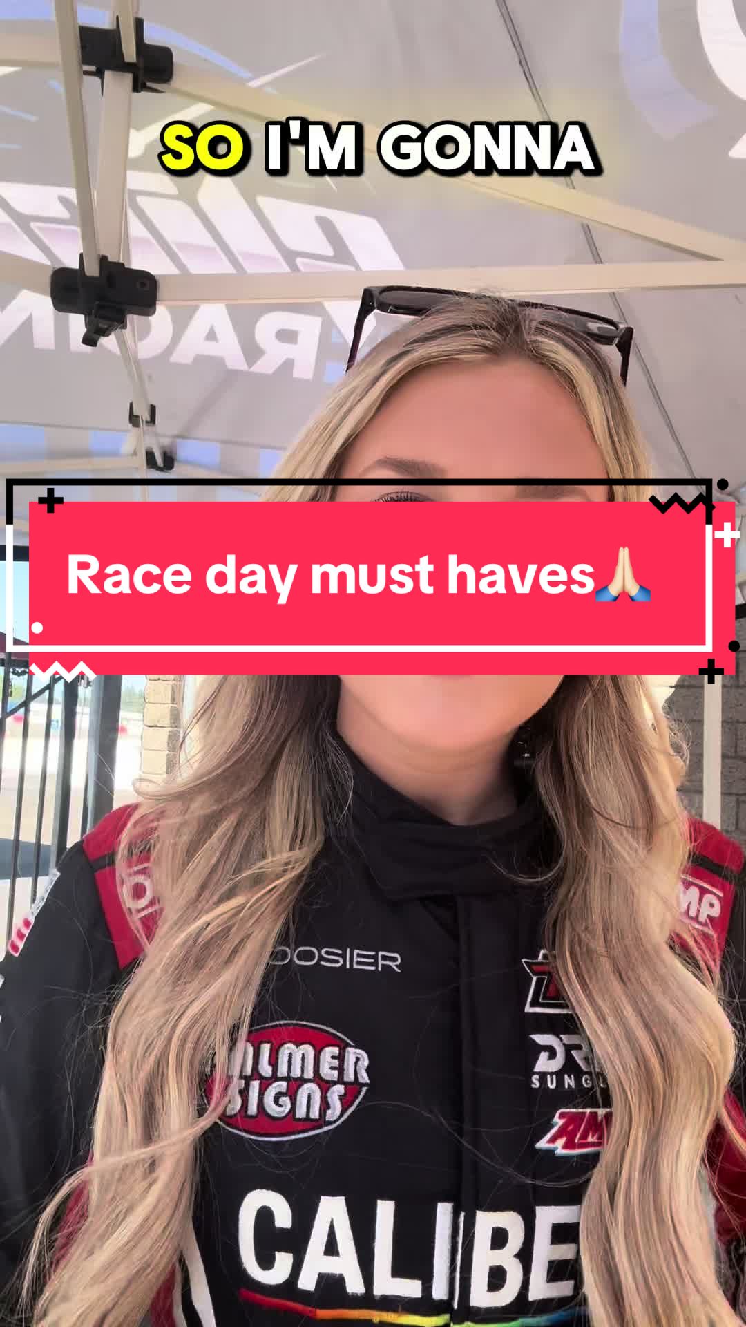 TikTok post by @kylieglickracing for One Size. Caption reads: @ONE SIZE BEAUTY is the trick for all the girlies....