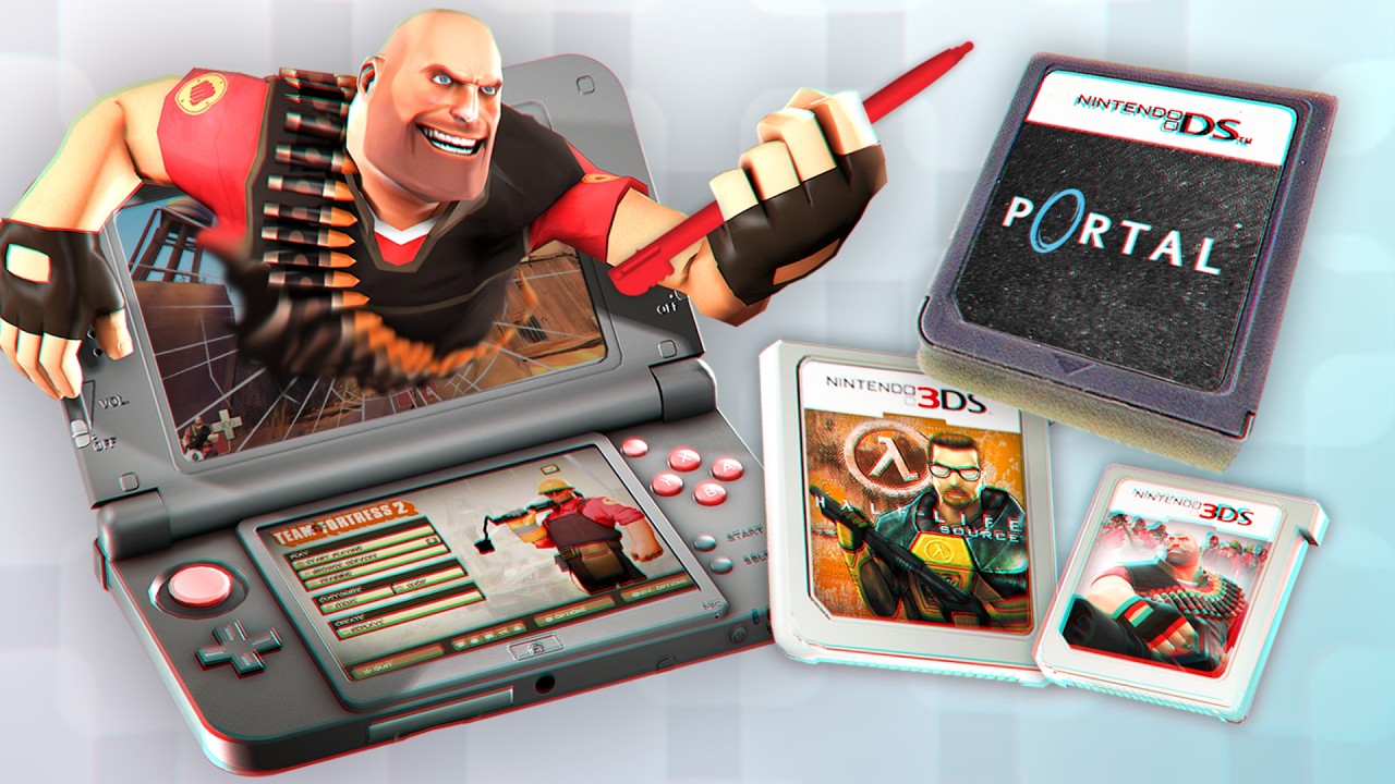 YouTube post by @OrisTV for Imgur. Caption reads: Exploring "VALVE" Nintendo DS/3DS Games.