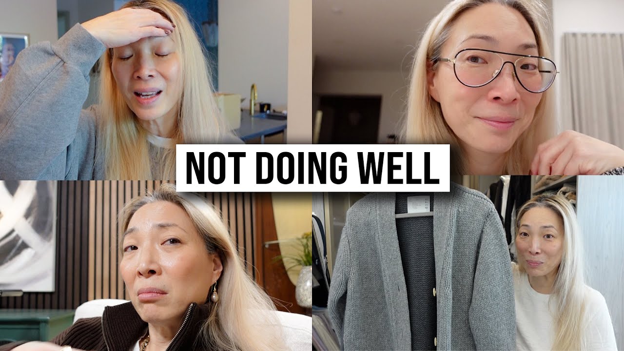 YouTube post by @TheMicheleWang for rephr. Caption reads: Not My Best Day | New Glasses, La Mer & Tom Ford,....