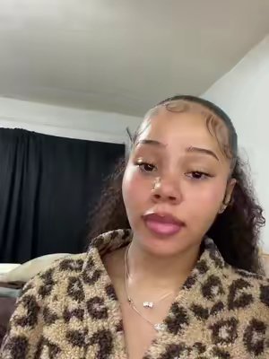 TikTok post by @cherrishalize_ for Black Girl Sunscreen. Caption reads: My holy grail sunscreen !! @Black Girl Sunscreen....