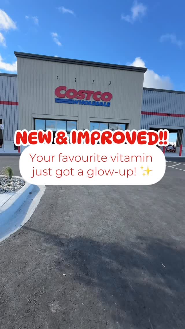 Instagram post by @costcofindscanada for Jamieson Vitamins. Caption reads: 🌟 NEW & IMPROVED 🌟 #ad
Your favourite vitamin....