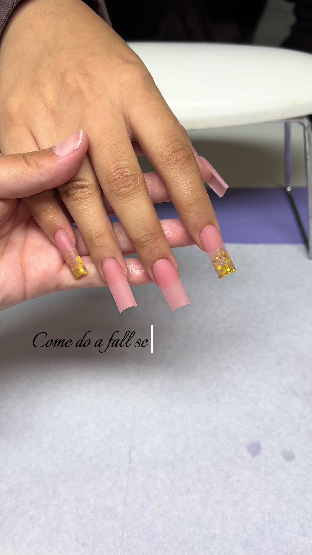 TikTok post by @yesenyanatalia for VBeautyPure. Caption reads: love a good fall set 🍂🤎 - using all @vbeautypure....