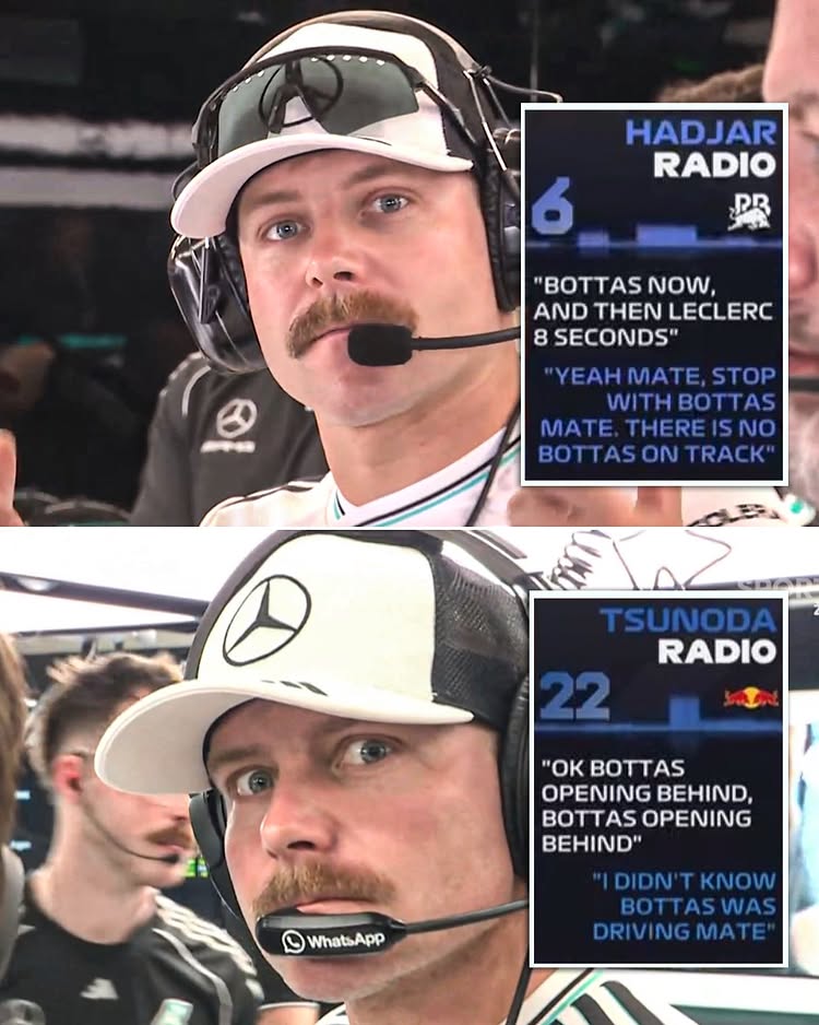 Instagram post by @espnf1 for ESPN. Caption reads: The second time Valtteri Bottas has been mentioned....