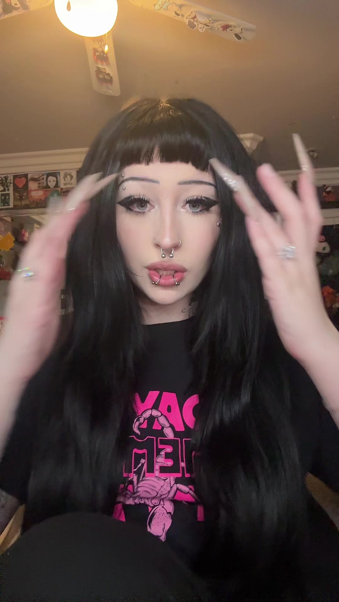 TikTok post by @ihatemaddslol for Sunny Hair. Caption reads: #fypシ゚viral #tapeins #sunnyhair #tapeinremoval....