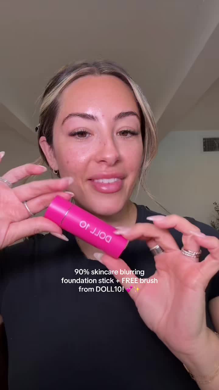 TikTok post by @itsmekelsc for Doll 10 Beauty. Caption reads: [...] EXCITED for you guys to try it!!! @Doll 10....
