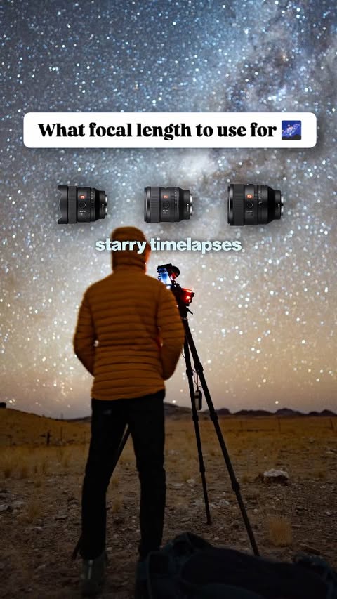 Instagram post by @mikeabramyan for Sony Alpha. Caption reads: [...] astro timelapses? I've used the @SonyAlpha....