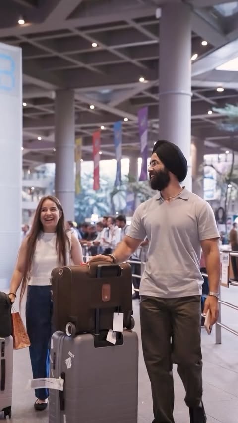 Instagram post by @thatsikhinvestor for IndiGo. Caption reads: [...] had an absolutely smooth ride. Truly,....