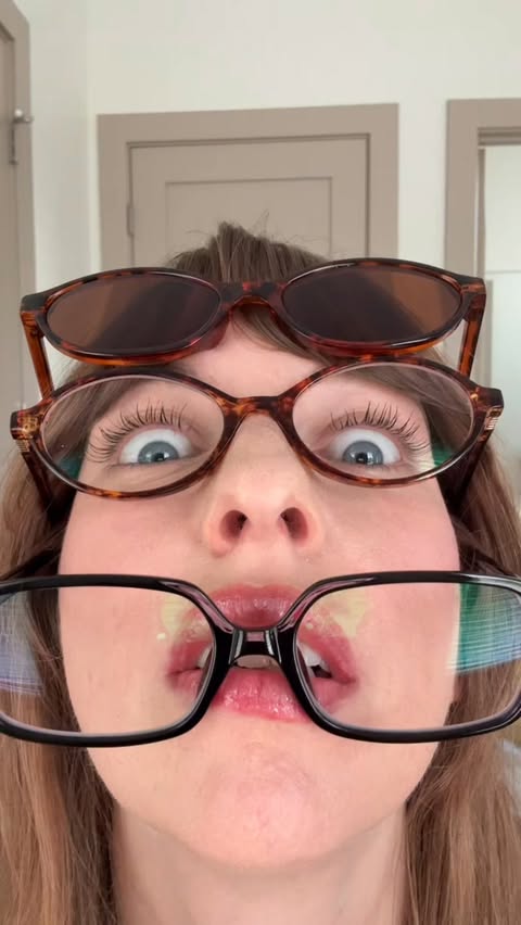 Instagram post by @gailgworl for Lensmart. Caption reads: thank you @lensmartonline for the #gifted glasses....