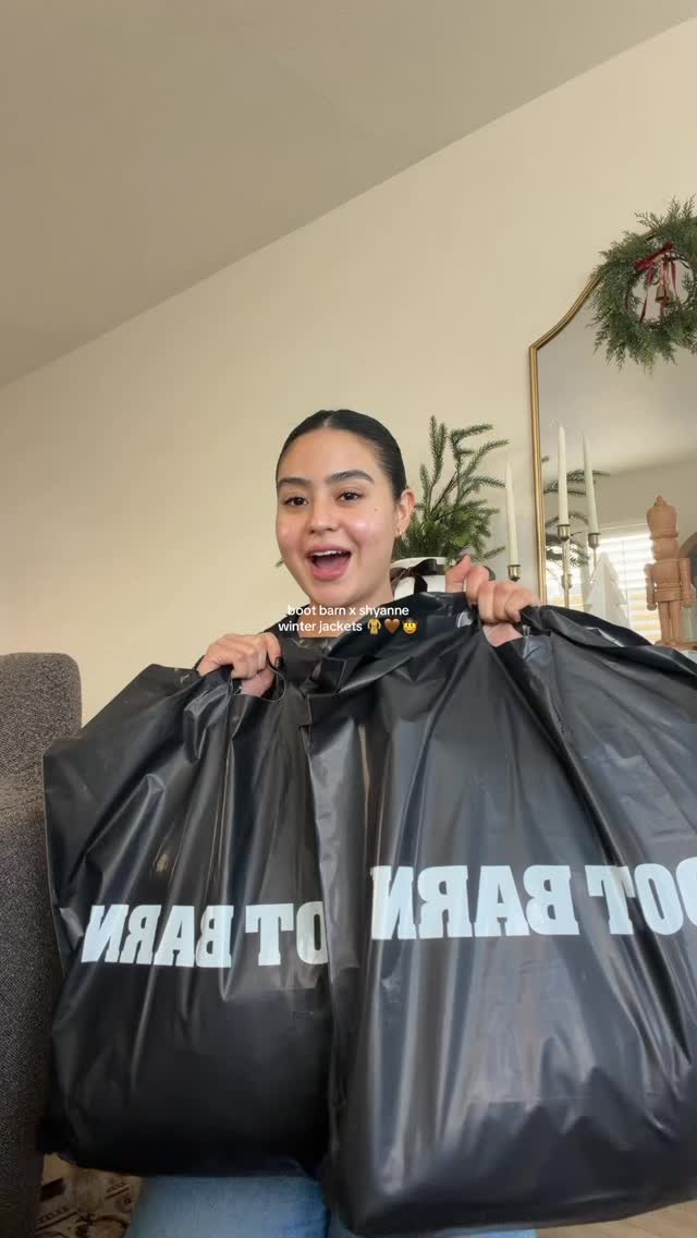 Instagram post by @maarialepe for Boot Barn. Caption reads: winter jackets from @boot_barn_official....